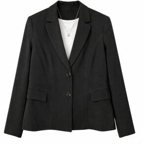 NWT Louben Business Black Blazer/Jacket Size 12